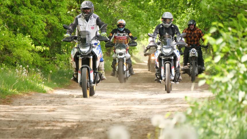 Unsere Enduromoto - Mai-tTour